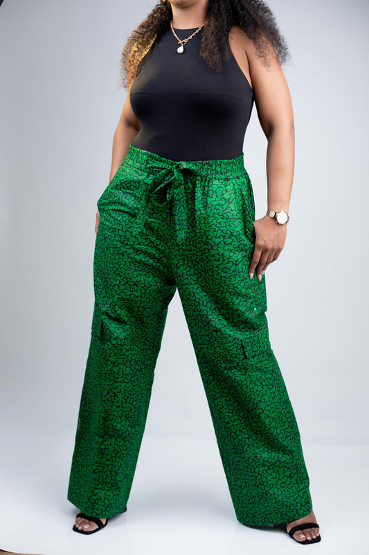 Gbemi Ankara Long Trousers with Side Pockets
