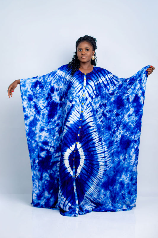 Boye Blue Tie-Dye Bubu
