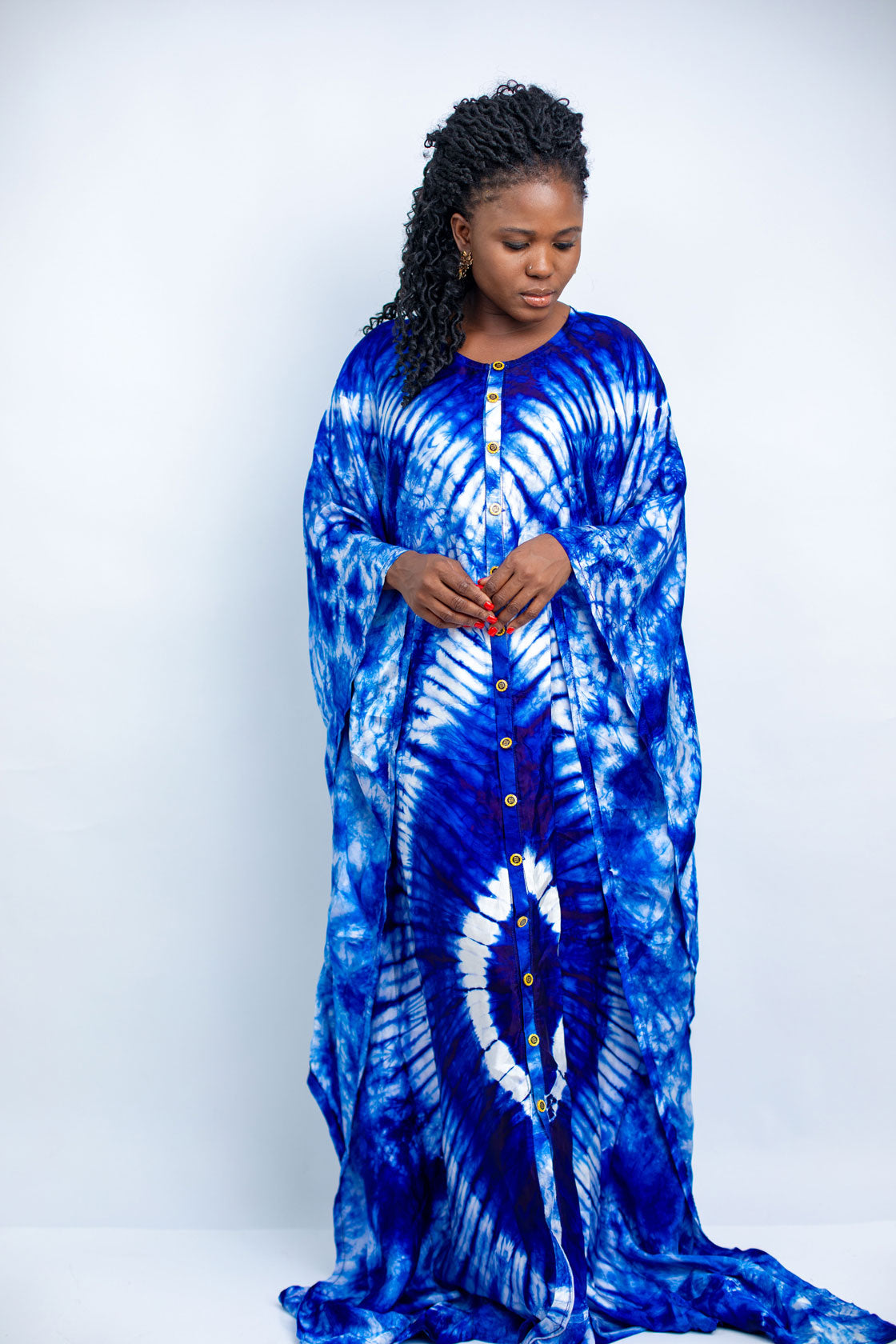 Boye Blue Tie-Dye Bubu