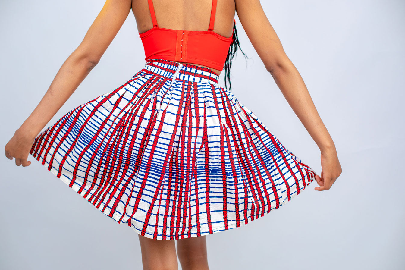 Folu Ankara Pleated Skirt