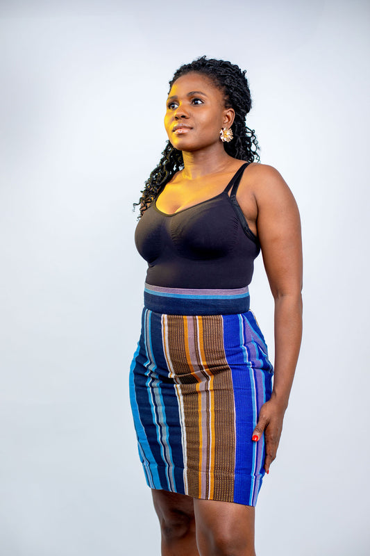 Bimpe Aso Oke Pencil Skirt