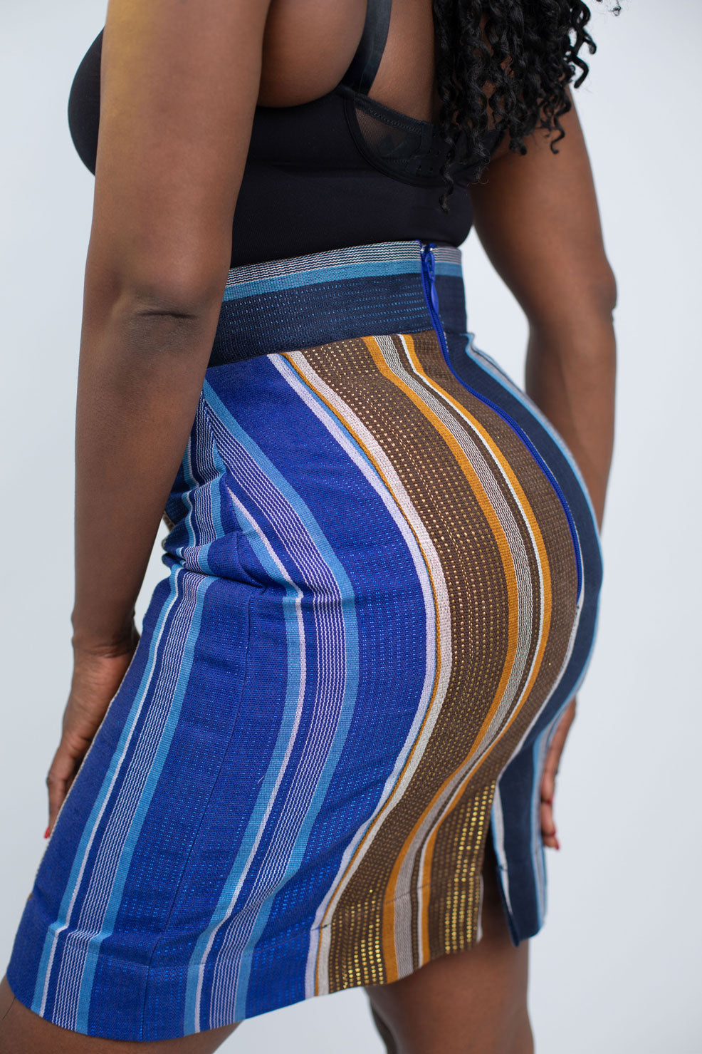Bimpe Aso Oke Pencil Skirt