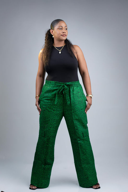 Gbemi Ankara Long Trousers with Side Pockets