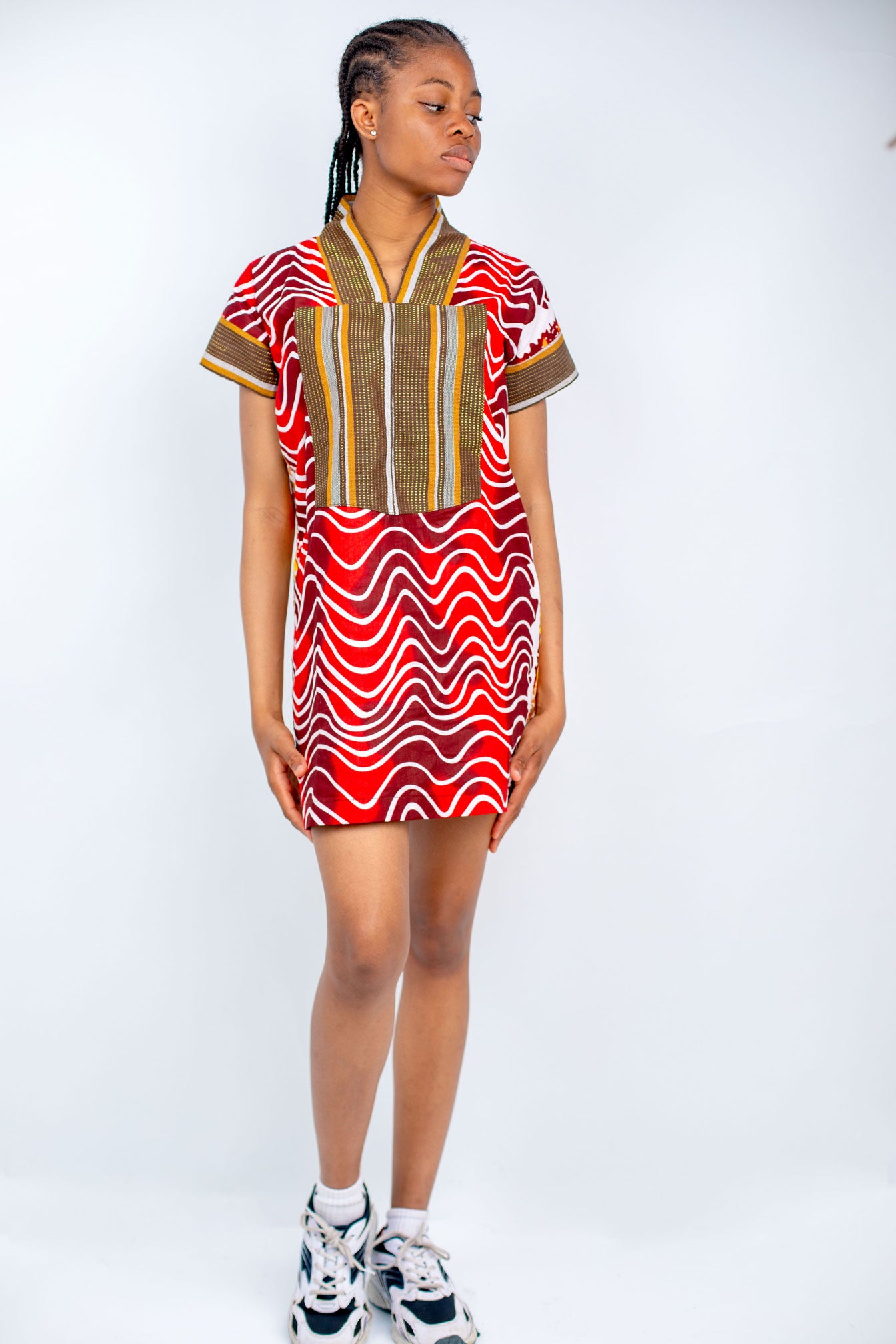 Funke Short Kaftan Dress