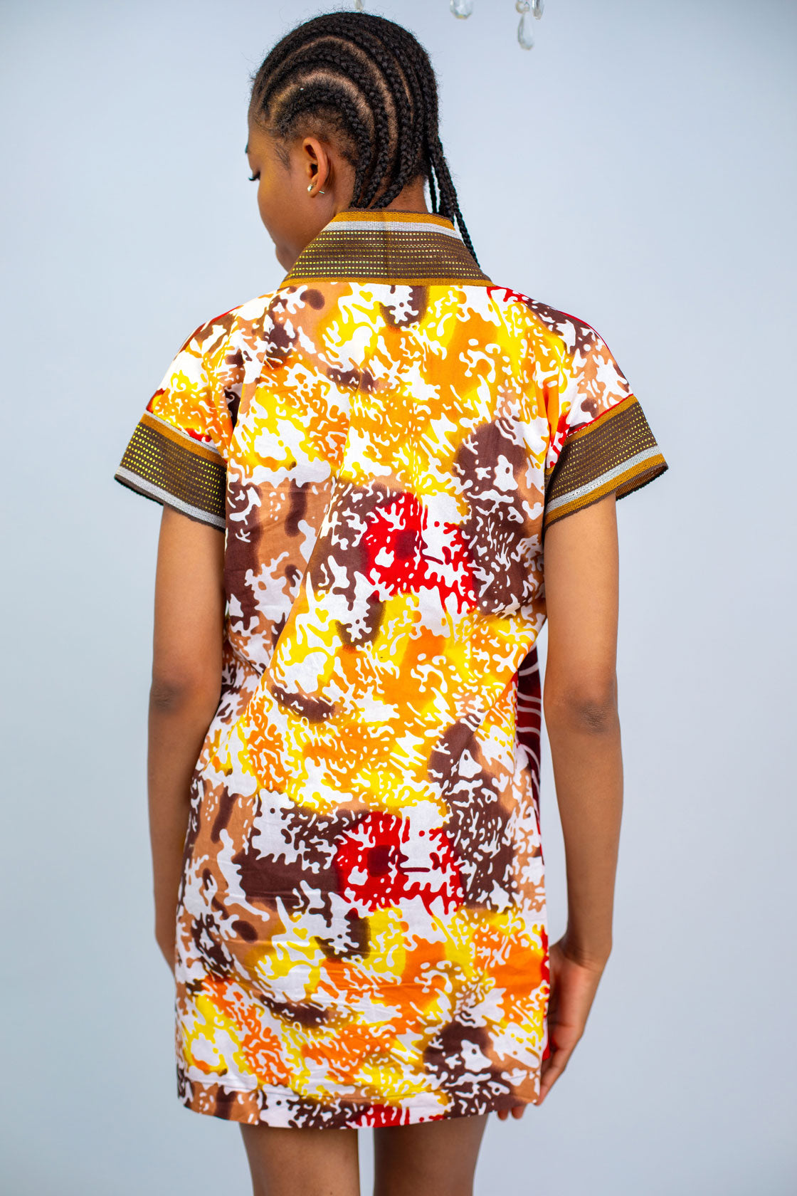 Funke Short Kaftan Dress