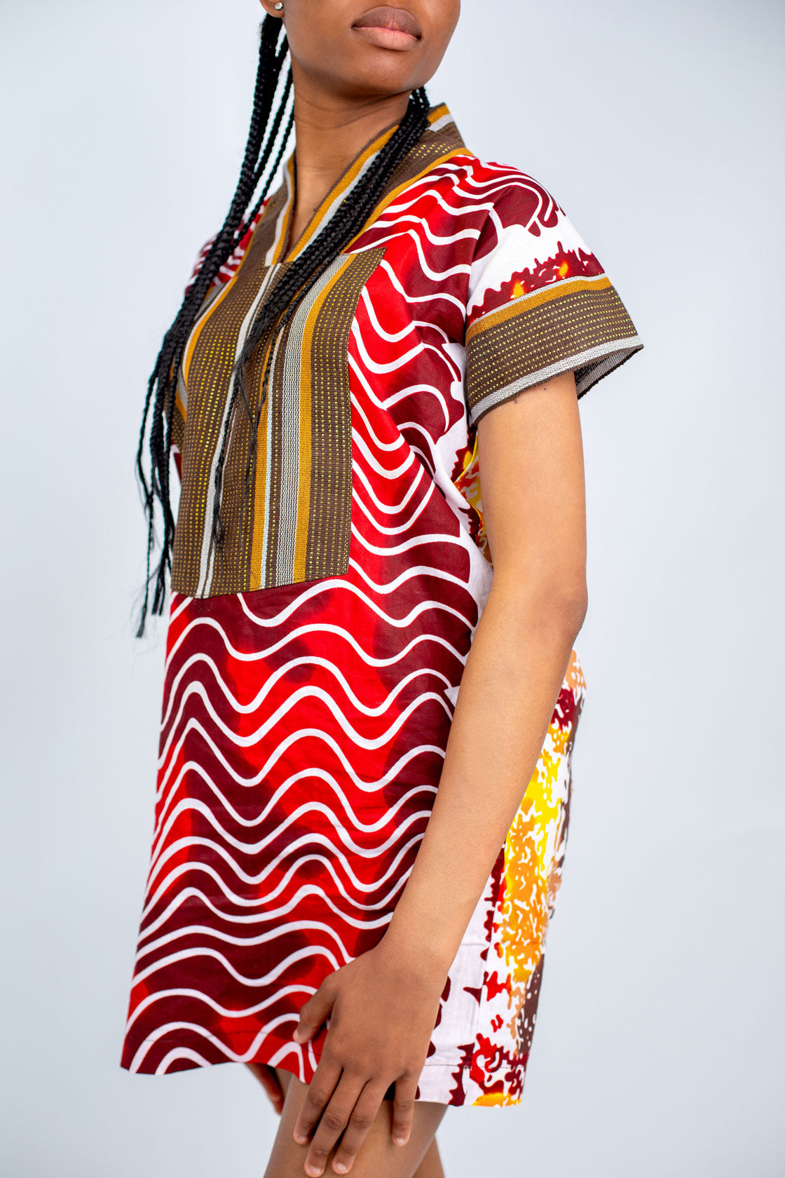 Funke Short Kaftan Dress
