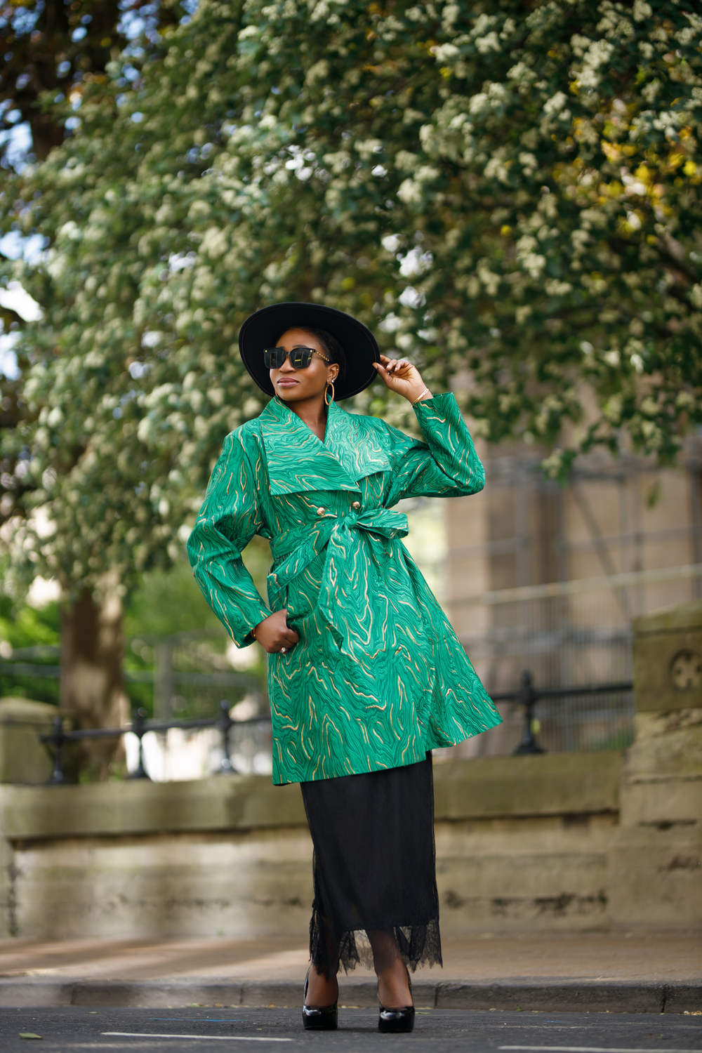 Mirage Damask  Coat