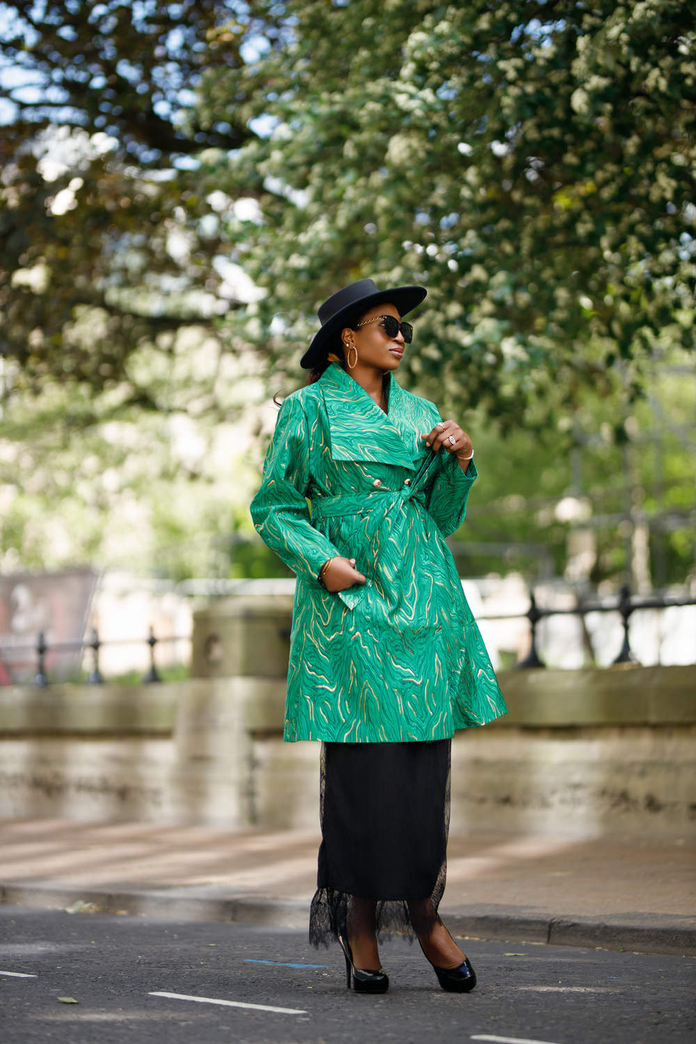 Mirage Damask  Coat
